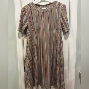 BCBGeneration Pastel Striped Dress